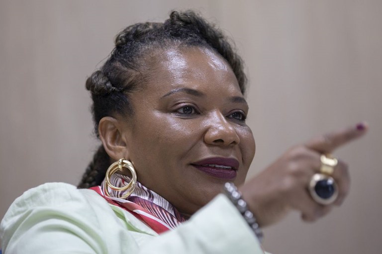 Ministra da Cultura, Margareth Menezes