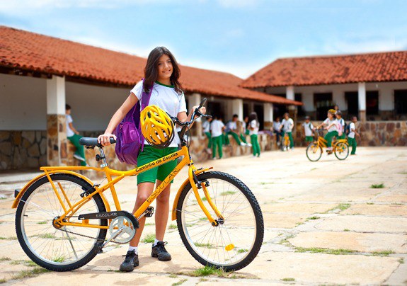 Mais de 7 mil bicicletas escolares são adquiridas para ajudar na locomoção de estudantes