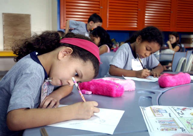 Crianças da Educação Infantil