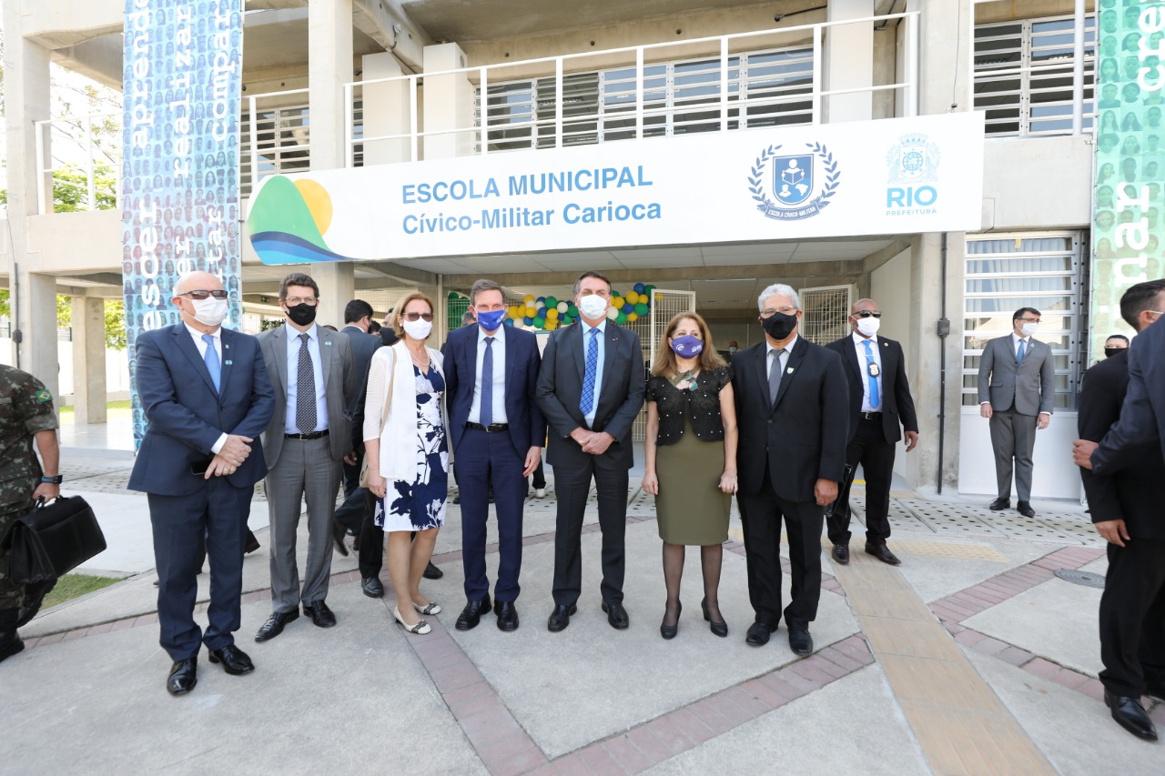 Inaugurada a primeira escola municipal cívico-militar do Rio de Janeiro