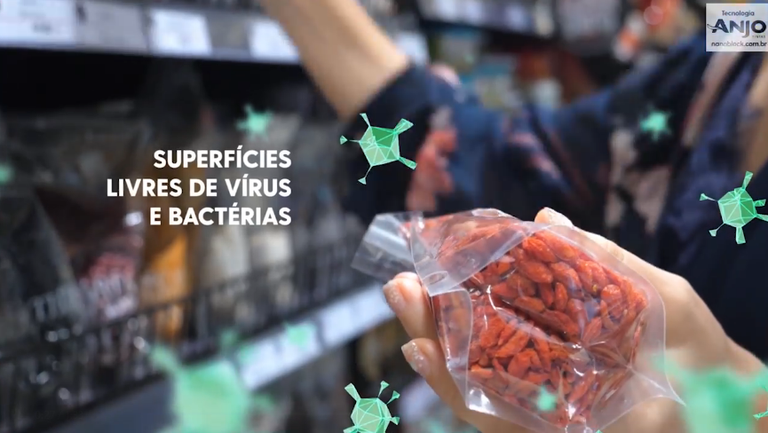 Desenvolvida embalagem com nanotecnologia contra vírus e bactérias