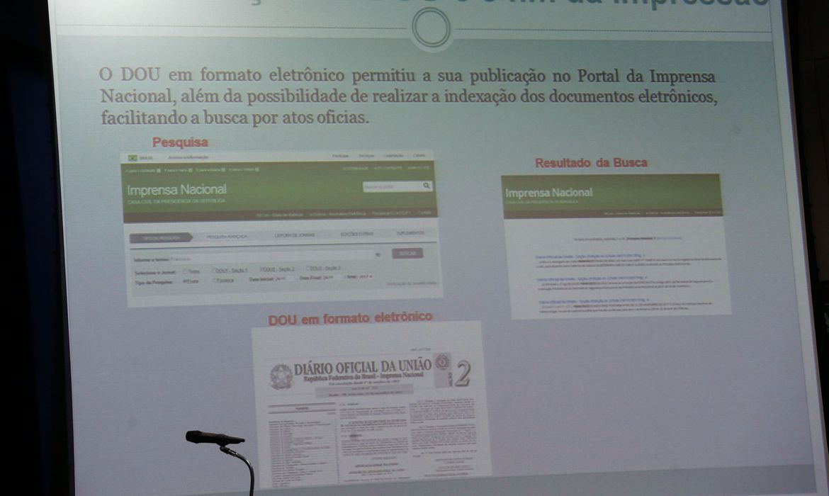 Aplicativo do DOU vai facilitar acesso por usuários