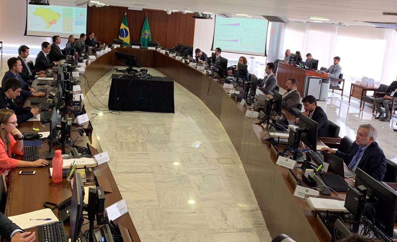CCOP na Sala Suprema da Presidência da República - Imagem: SECOM/PR