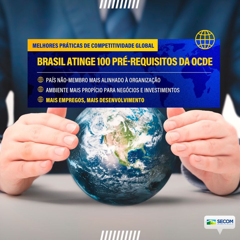 Brasil atinge 100 instrumentos de aderência à OCDE
