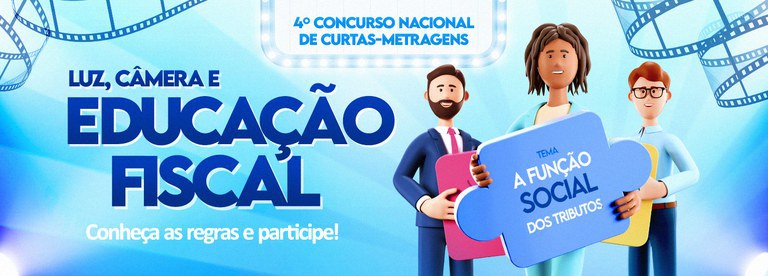 Concurso nacional de curta-metragem premiará estudantes e professores