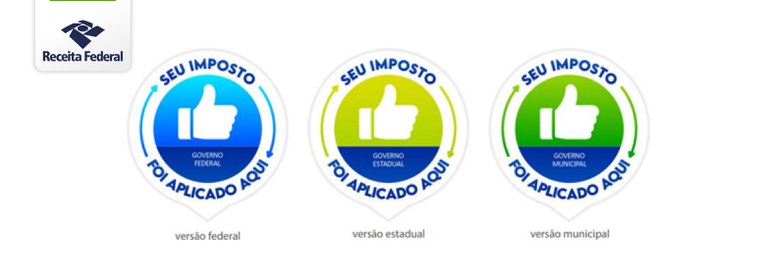 Receita Federal institui o selo digital “Seu imposto foi aplicado aqui”