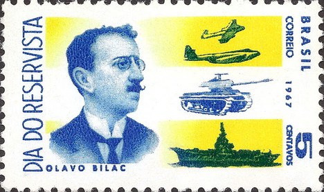 O imortal Olavo Bilac é o patrono do Serviço Militar