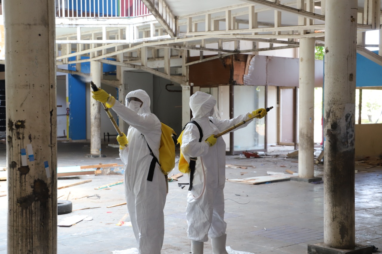 Operação Acolhida realiza desinfectação de abrigos de imigrantes