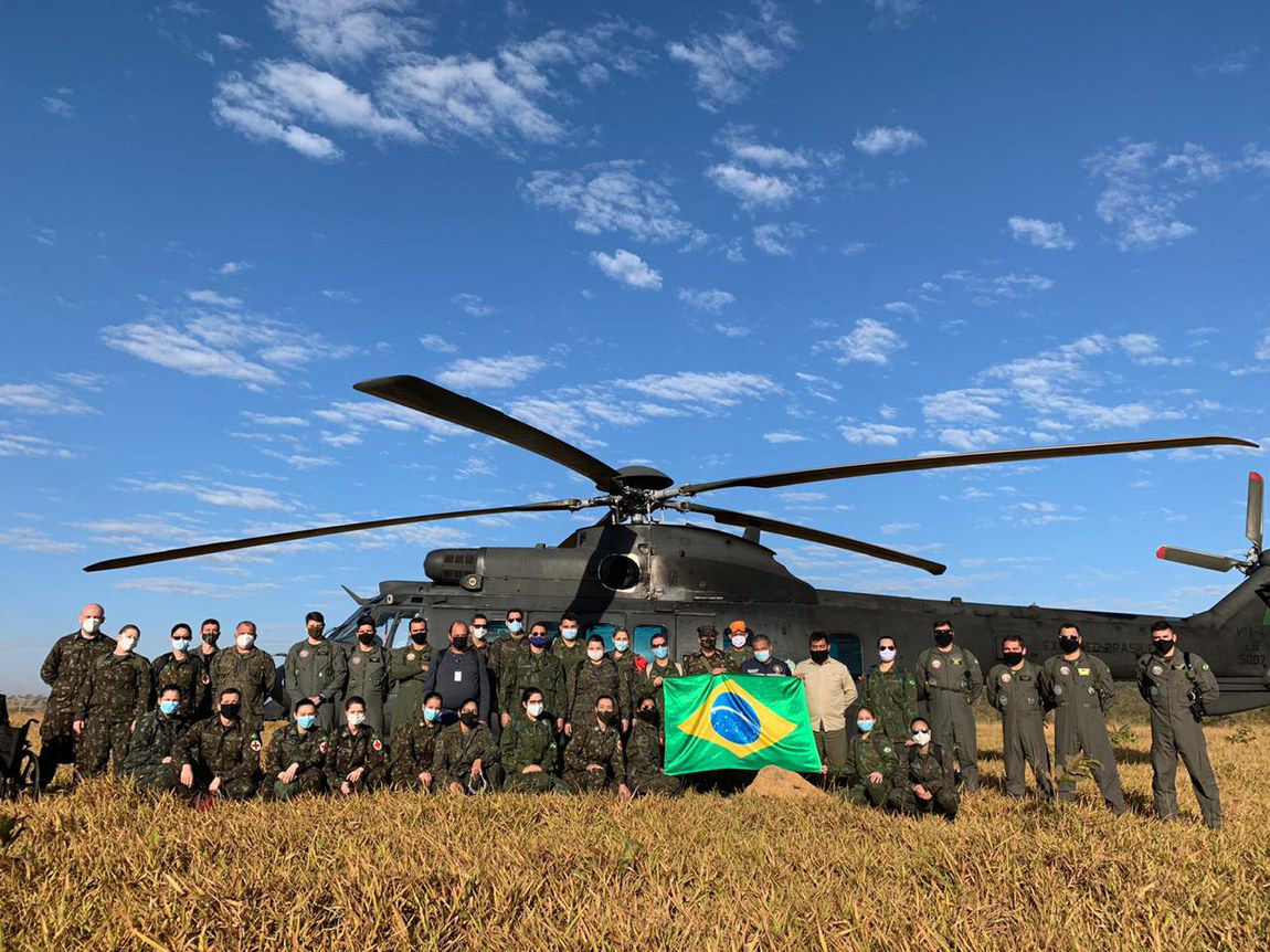Governo federal finaliza 1ª etapa da missão Xavante