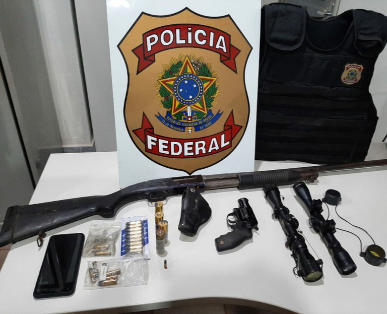 PF combate tráfico internacional de armas