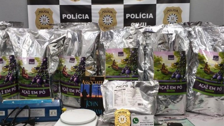 Receita Federal efetua apreensão milionária de Cocaína Negra
