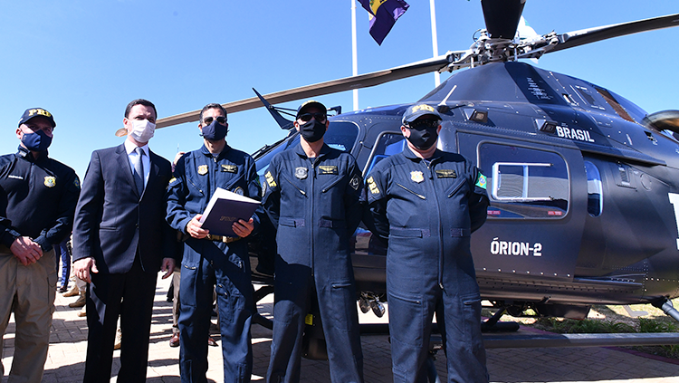 Polícia Rodoviária Federal recebe equipamentos, viaturas, armas e helicópteros para fortalecer o trabalho