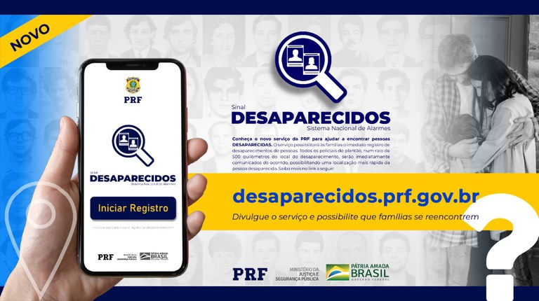 Sistema de alarmes da PRF ajuda a localizar pessoas desaparecidas