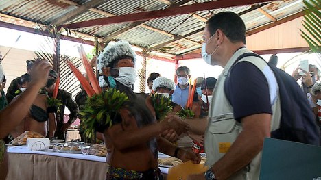 Viagem com embaixadores à Amazônia foi intensa e proveitosa, diz Mourão