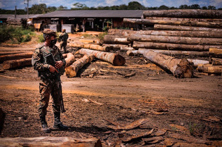 Ação encerra com queda no desmatamento na Amazônia Legal