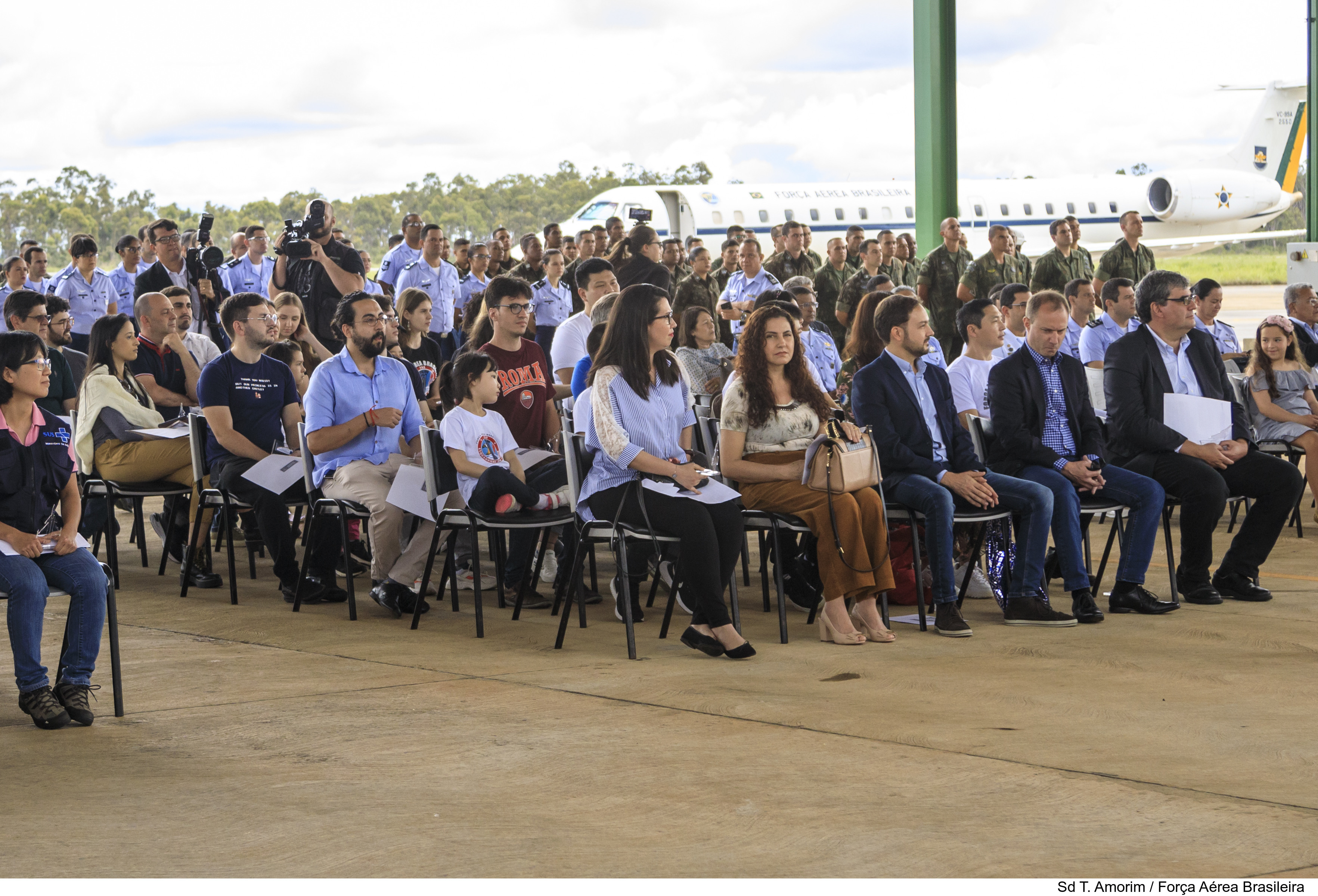 Encerramento da Operação Regresso Foto: FAB