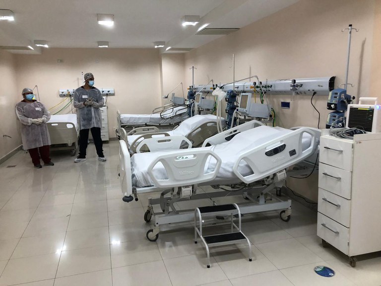Ala Indígena é inaugurada em hospital de Manaus para tratamento da Covid-19