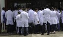 Profissionais de saúde se cadastram para trabalho contra Covid-19
