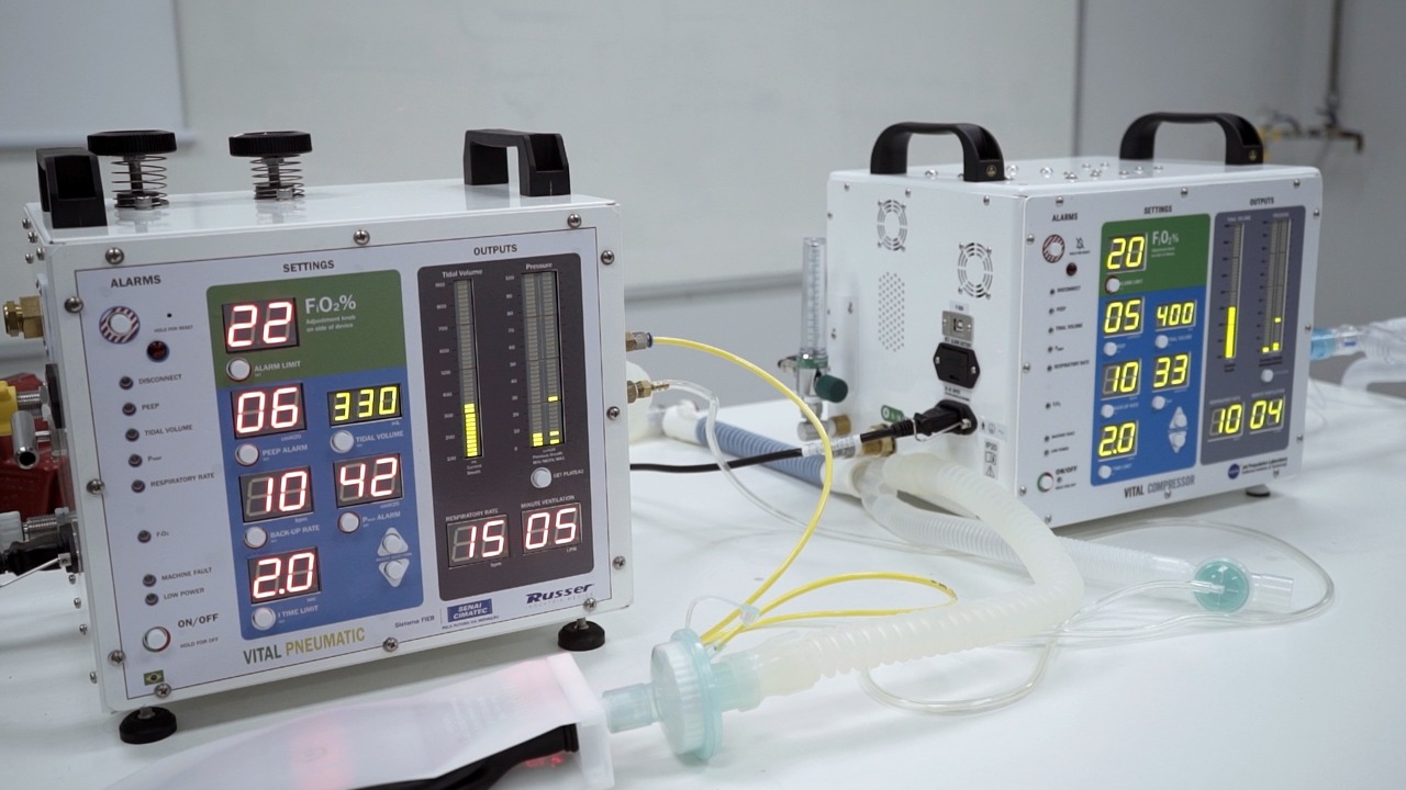 Brasil produzirá respirador projetado pela Nasa