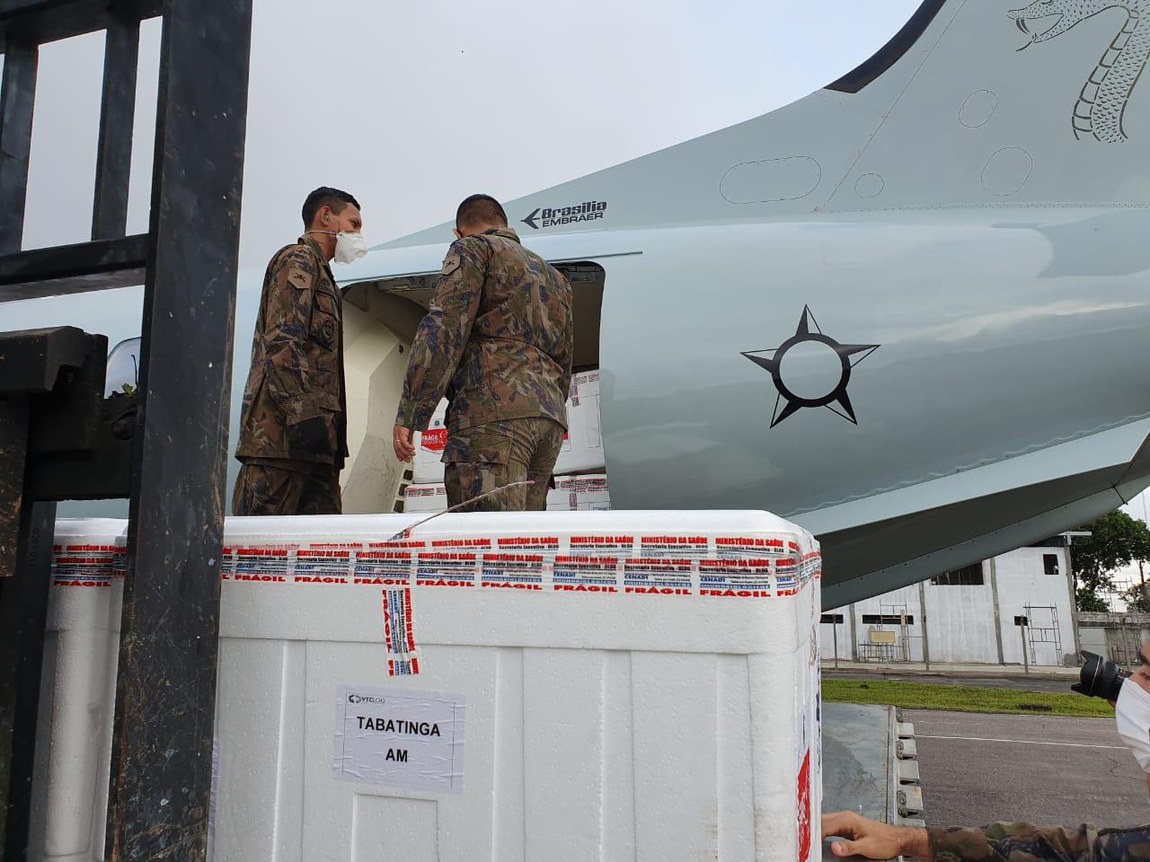 Governo conclui distribuição da vacina contra a Covid-19 para todo o Brasil