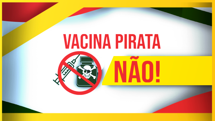Campanha alerta sobre vacina falsificada contra a Covid-19