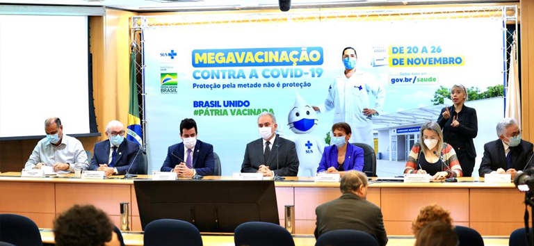 Governo Federal lança campanha “Mega Vacinação” para reforçar imunização dos brasileiros contra Covid-19