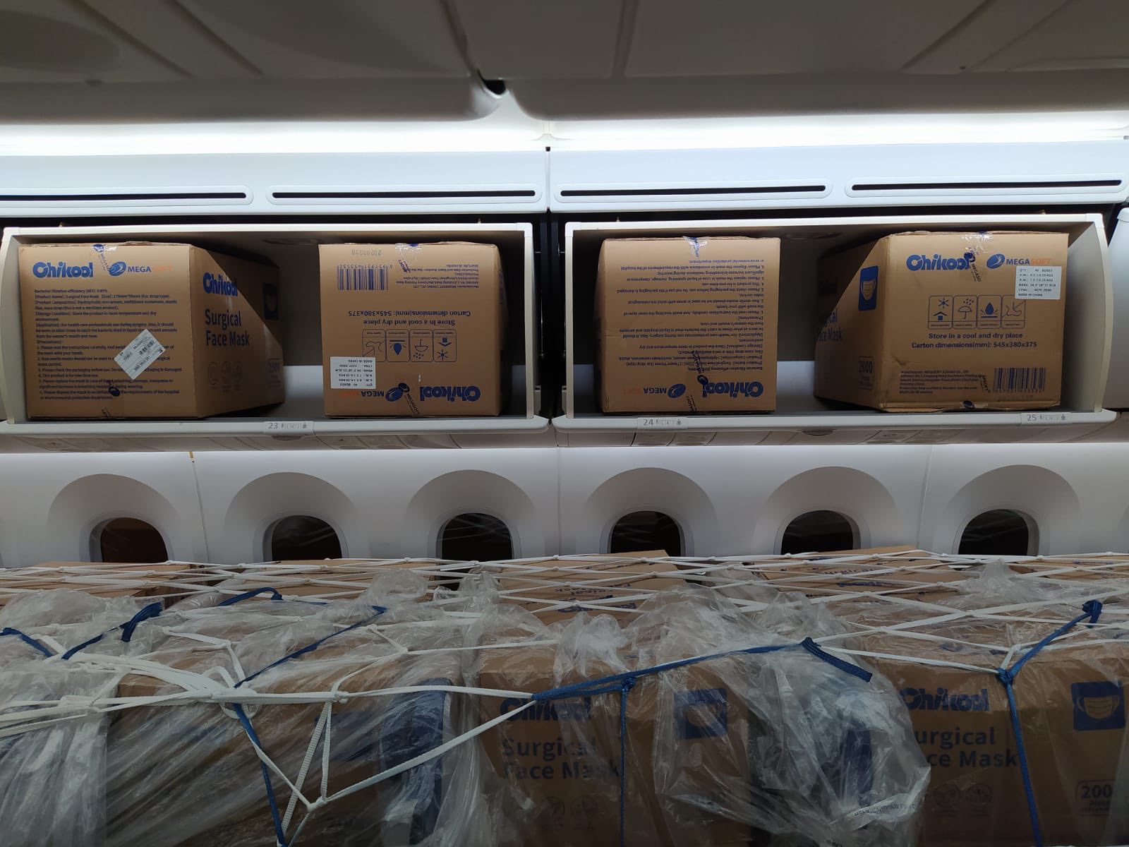 4,4 milhões de máscaras compradas pelo Governo Federal chegam ao Brasil