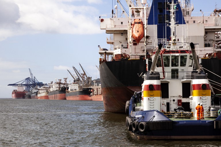 Movimentação em portos públicos cresce 6,6% no primeiro semestre de 2020