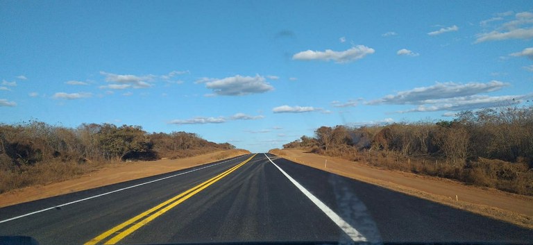 Mais 26 quilômetros da BR-235 são concluídos e entregues no Piauí