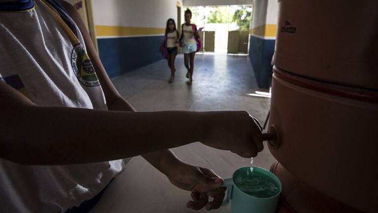 Projeto garantirá água potável a escolas da zona rural da região Norte
