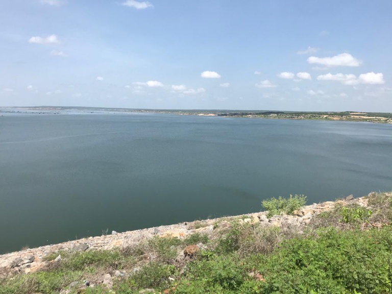 Águas do São Francisco chegam ao Reservatório Castanhão