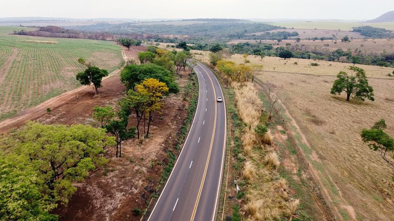 BR-364 tem 53 quilômetros revitalizados em Goiás