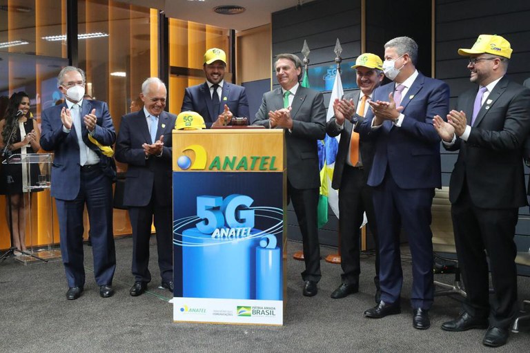 Governo Federal realiza leilão do 1º 5G da América Latina