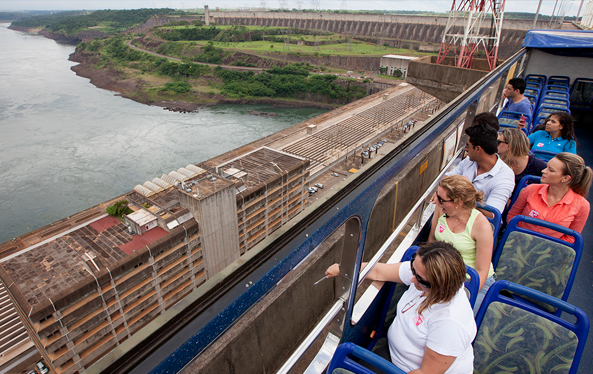 Itaipu bate recorde de visitação em 2019