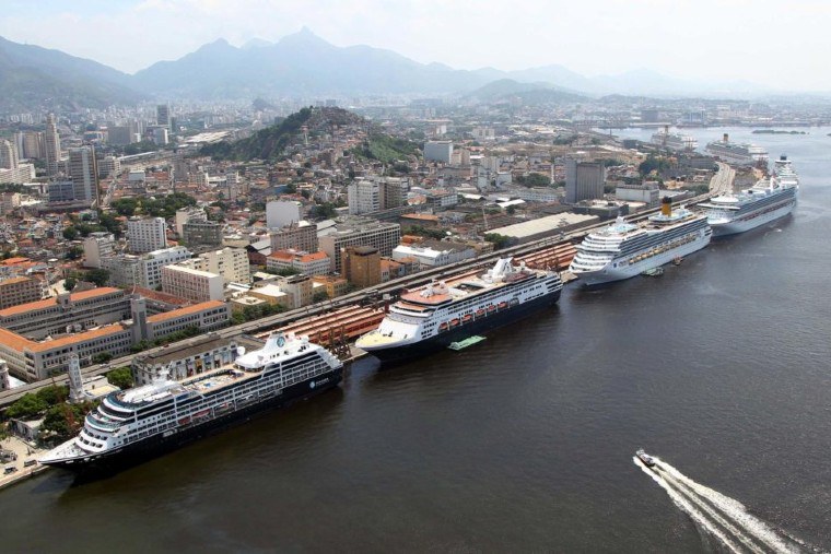 Píer Mauá vai receber maior número de navios internacionais em 20 anos