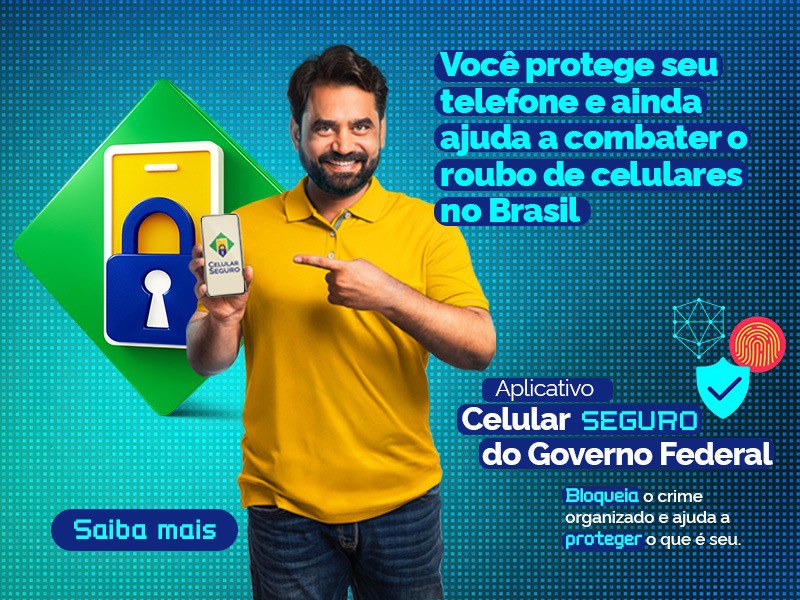 Banner com link externo - Aplicativo celular seguro