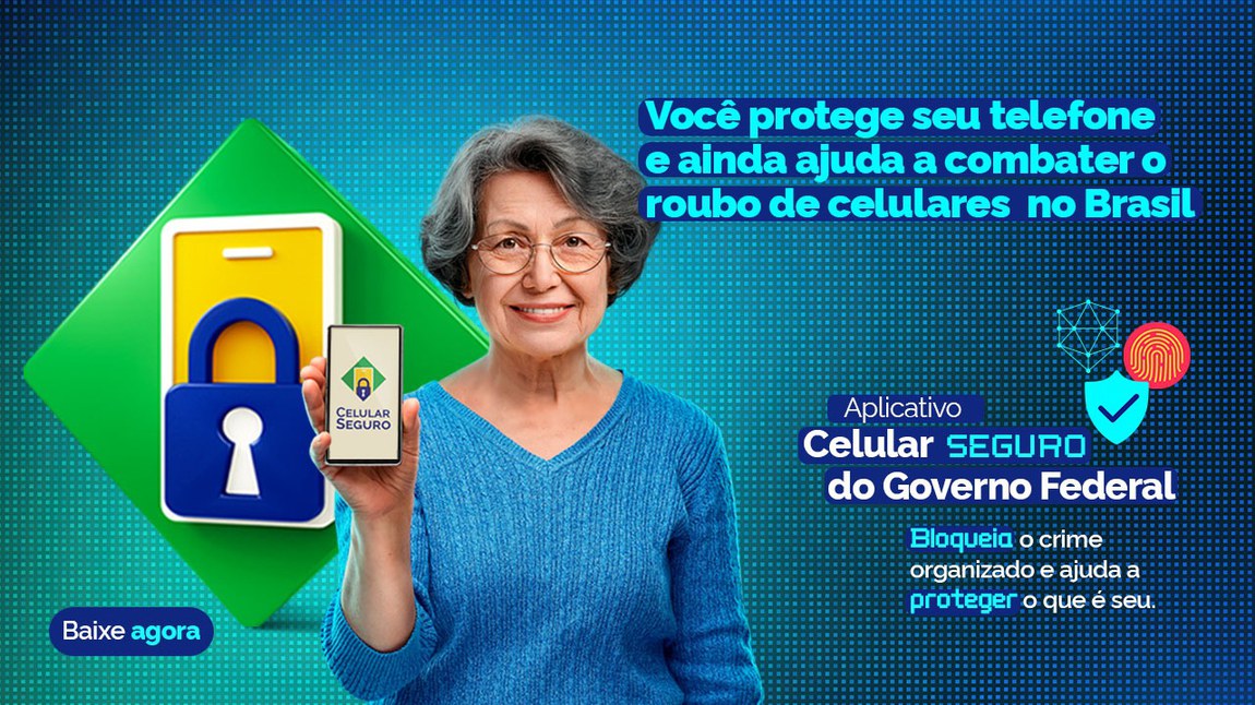 Banner com link externo - Aplicativo celular seguro