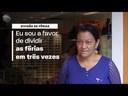 Divisão das férias