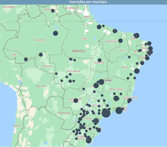 Mapa de Unidades Imobiliárias