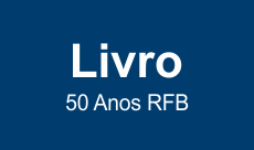 Botão Livro 50 Anos RFB