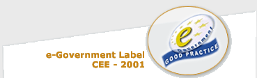 e-Government Label CEE - 2001