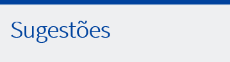 Sugestões