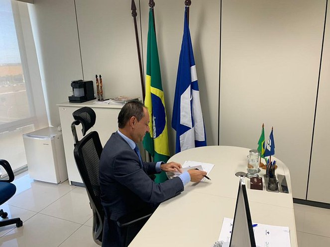Subsecretário de Administração Aduaneira da RFB, Fausto Vieira Coutinho