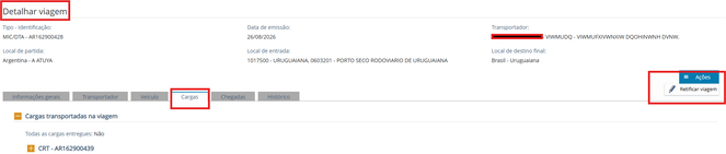 Gerenciar Viagens — Receita Federal 1 .