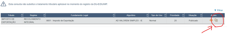 Exibir Dados Complementares