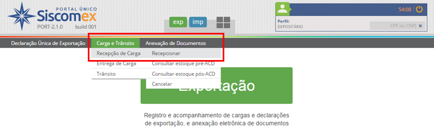 EM SEGUIDA BASTA ACESSAR O MENU