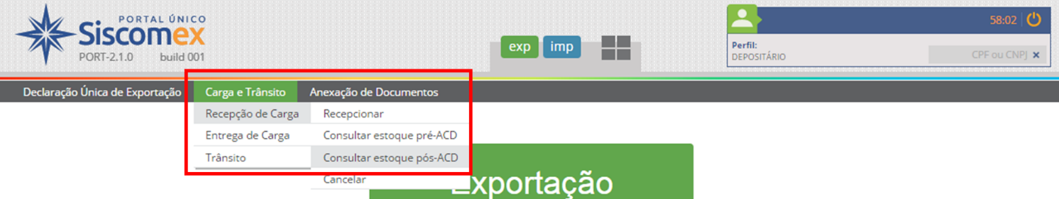SE AS NOTAS FISCAIS RECEPCIONADAS