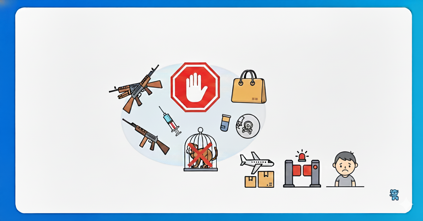 O que é proibido comprar?