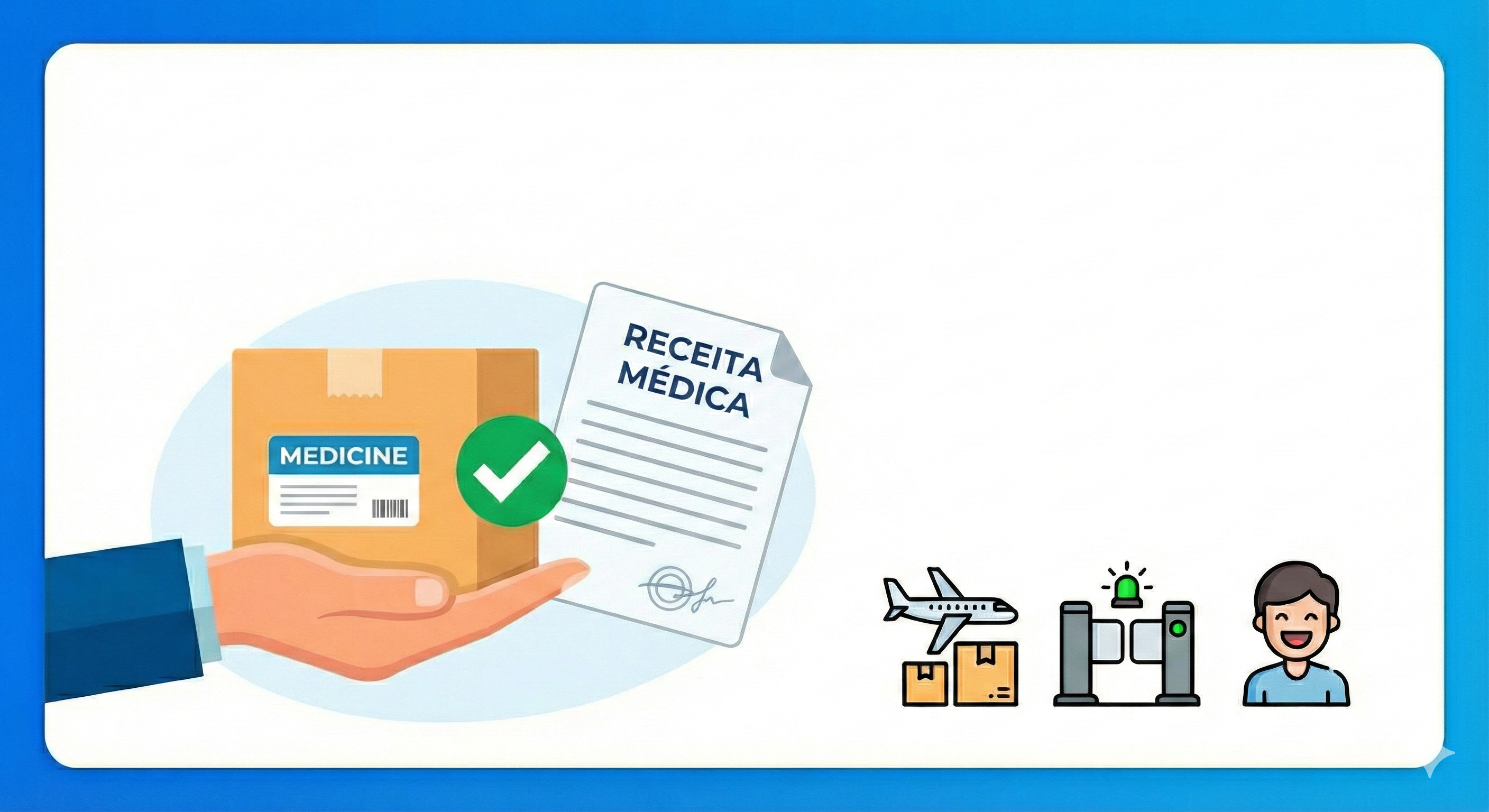 Como importar medicamentos?