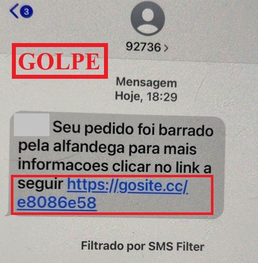 Golpe por SMS